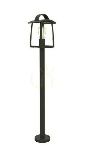 Jelölje be Kültéri fényoszlop Lutec KELSEY 7273605012 fekete alumínium 103,5 cm
