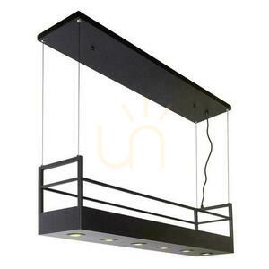 Függőlámpa Lucide MIRAVELLE fekete LED 6xGU10 112 cm￼ small 9