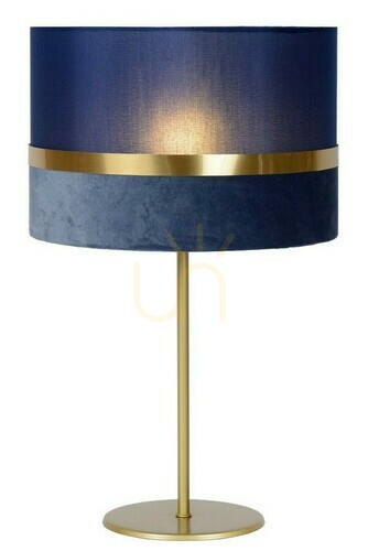 Jelölje be Lucide EXTRAVAGANZA TUSSE kék-arany retro asztali lámpa 10509/81/35