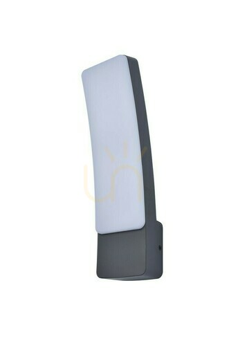 Jelölje be Kültéri fali lámpa Lutec KIRA antracit LED 19W 1200lm 5288909118