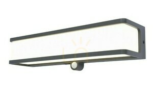 Kültéri fali lámpa Lutec DOBLO szürke LED 16,5 W 1800 lm 6943801125 small 0