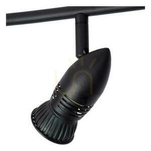 Lucide CARO fekete fém 4x GU10 LED spotlámpa small 4