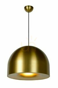 Lucide AKRON arany/fekete fém függőlámpa Ø50 cm E27 20421/01/02 small 0