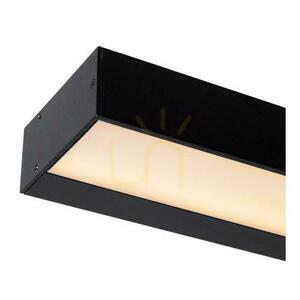 Fali lámpa Lucide ALEXA LED fürdőszobai fekete IP44 8W 800lm 3000K 04210/08/30 small 2