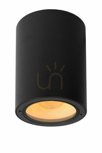 Jelölje be Kültéri mennyezeti lámpa Lucide Volantis fekete IP54 E27 15,5 cm