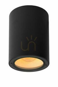Kültéri mennyezeti lámpa Lucide Volantis fekete IP54 E27 15,5 cm small 0