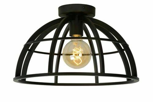 Jelölje be Plafon lámpa Lucide DIKRA fekete fém LED E27 40 cm 76164/40/30