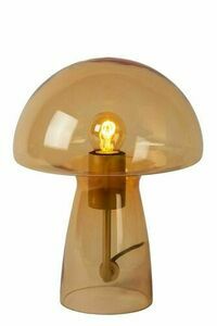 Asztali lámpa Lucide FUNGO üveg modern E27 28 cm 10514/01/53 small 0