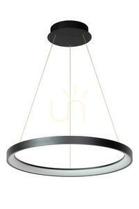 Függőlámpa Lucide VIDAL fekete LED 48W 58 cm 46403/48/30 small 1