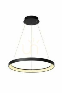 Függőlámpa Lucide VIDAL fekete LED 48W 58 cm 46403/48/30 small 0