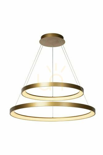 Jelölje be Függőlámpa Lucide VIDAL LED arany fém 78 cm 92 W 46403/92/02