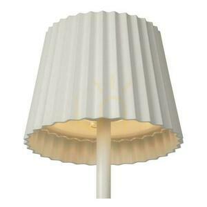 Lucide JUSTINE fehér akkumulátoros asztali lámpa LED 2 W IP54 38 cm 27889/02/31 small 4
