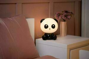 Asztali lámpa Lucide DODO Panda LED fekete-fehér 71593/03/30 small 1