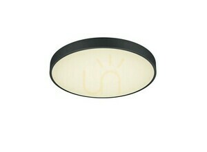 Trio WACO 627415032 matt fekete LED mennyezeti lámpa 49,5 cm 52,5 W CCT small 1