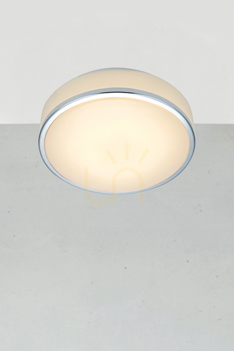Jelölje be Plafon lámpa Markslojd Global LED 28 cm fehér/króm 105960