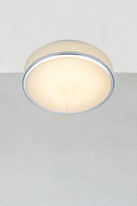 Plafon lámpa Markslojd Global LED 28 cm fehér/króm 105960 small 1
