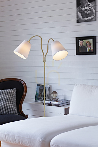 Jelölje be Padlólámpa Markslojd MODENA 2 ágú fehér fém 152 cm 105274
