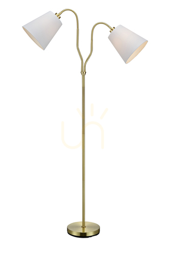 Jelölje be Padlólámpa Markslojd MODENA 2 ágú fehér fém 152 cm 105274