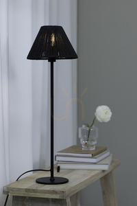 Asztali lámpa Markslojd Corda 108446 fekete fém 40W 61,5 cm small 1