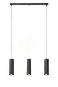 Függőlámpa Markslojd COSTILLA 3 búrás sötétszürke fém 108473 small 0