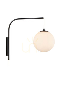Fali lámpa Markslojd Dione 108420 fehér fém 1x40W