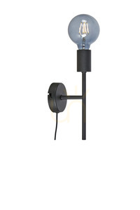 Fali lámpa Markslojd Cielo 108686 fekete fém 1x40W small 0