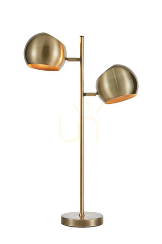 Jelölje be Asztali lámpa Markslojd EDGAR 108692 antik 2 izzós acél 65 cm