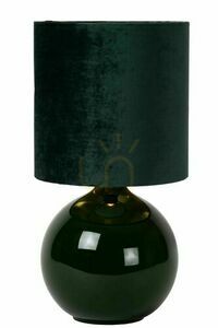 Asztali lámpa Lucide ESTERAD zöld kerámia retro 47 cm 10519/81/33 small 0