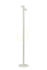 Lucide ANTRIM akkumulátoros LED olvasó állólámpa fehér 120 cm vezeték nélküli töltővel 27703/02/31 small 1