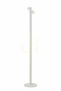 Lucide ANTRIM akkumulátoros LED olvasó állólámpa fehér 120 cm vezeték nélküli töltővel 27703/02/31 small 0