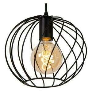 Függőlámpa Lucide DANZA fekete fém 3xE27 Ø50 cm 21428/13/30 small 2