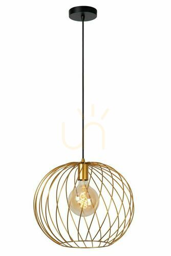 Jelölje be Lucide DANZA arany-fekete LED függőlámpa 40 cm 21428/40/02