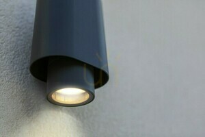 Lutec CYPRES 6604002118 sötétszürke kültéri fali lámpa 2×GU10 IP44 small 4