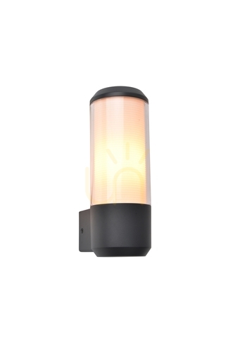 Jelölje be Kültéri fali lámpa Lutec Heros 5288201118 szürke 15 W IP44