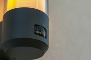 Kültéri fali lámpa Lutec Heros mozgásérzékelővel szürke 15W 5288202118 small 6