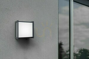 Kültéri fali lámpa Lutec Qubo 5195404118 szürke LED 9,5 W 14 cm small 2