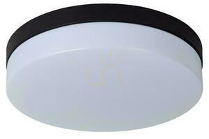 Plafon Lucide Biskit fekete LED fürdőszobai lámpa 28 cm IP44 18W small 1