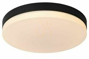 Plafon Lucide BISKIT fekete LED 40 cm IP44 36W small 0
