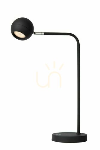Jelölje be Asztali lámpa Lucide COMET fekete LED, érintőkapcsolós, fém, 3W, 280 lm, 2700K