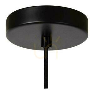 Függőlámpa Lucide ELOISE fekete üveg fém 21 cm E27 LED 45405/01/30 small 4