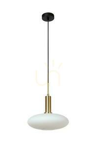 Függőlámpa Lucide SINGALA arany üveg 30 cm E27 SKU 25413/01/02 small 1