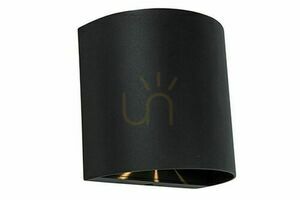 Kültéri fali lámpa Lutec Gemini Beams 5104006012 fekete matt LED 10W small 0
