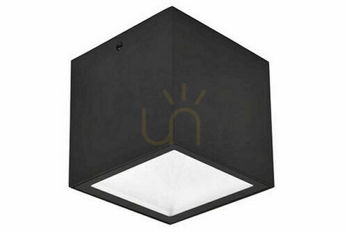 Jelölje be Kültéri mennyezeti lámpa Lutec Gemini fekete matt LED 7W 6389102012