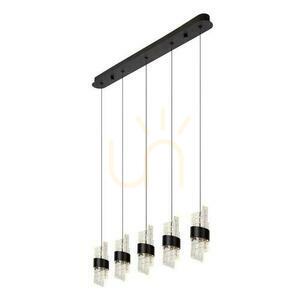 Függőlámpa Lucide KLIGANDE fekete 3xLED dimmelhető 82 cm 13496/35/30 small 5