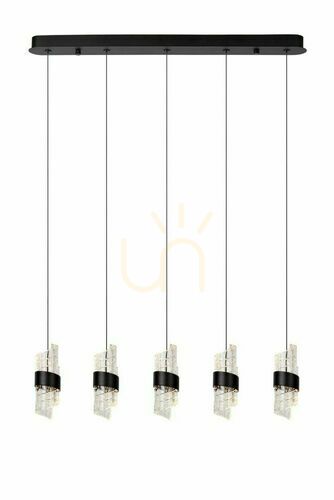 Jelölje be Függőlámpa Lucide KLIGANDE fekete 3xLED dimmelhető 82 cm 13496/35/30