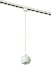 Lucide TRACK Favori fehér GU10 függőlámpa egyfázisú sínhez 09956/01/31 small 1