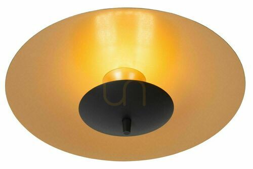 Jelölje be Plafon lámpa Lucide VULCAN fekete-arany LED 35 cm, vintage, dimmelhető 30161/09/30