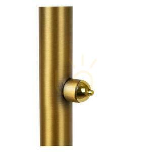 Állólámpa Lucide Zenith LED arany fém 180 cm 20 W dimmelhető small 3