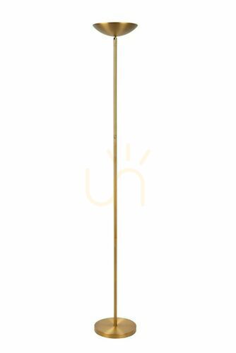 Jelölje be Állólámpa Lucide Zenith LED arany fém 180 cm 20 W dimmelhető