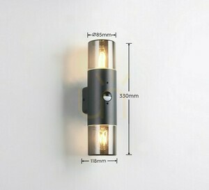 Trio HOOSIC kültéri fali lámpa - MOVEMENT SENSOR 222260232 small 7